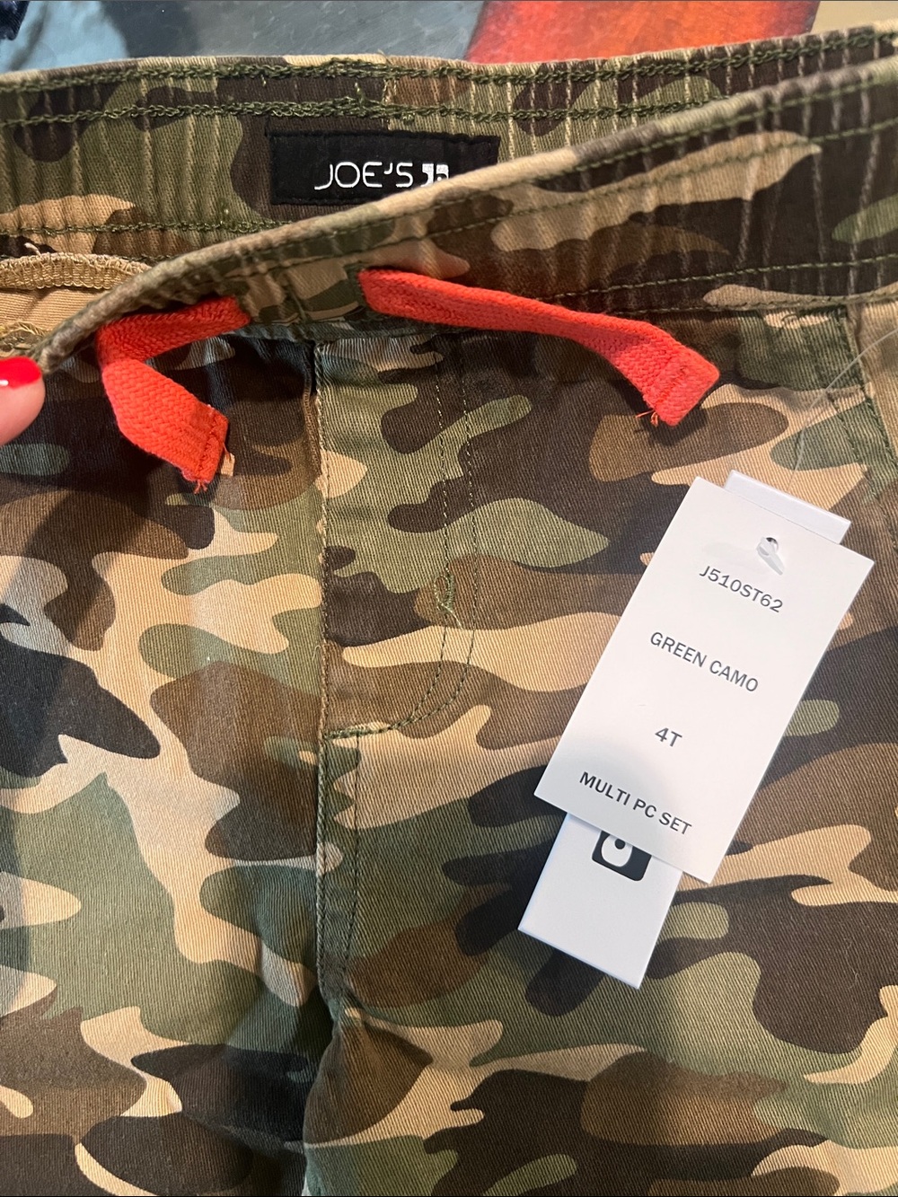 Joe's Denim Shirt & Camo Shorts Set (NWT) - Picture 5 of 5